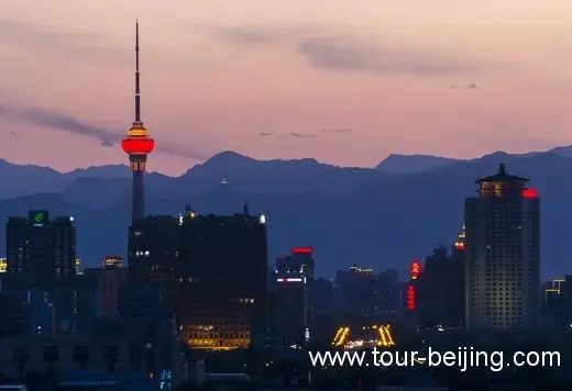 Looking at the South: CCTV Tower and West Hill