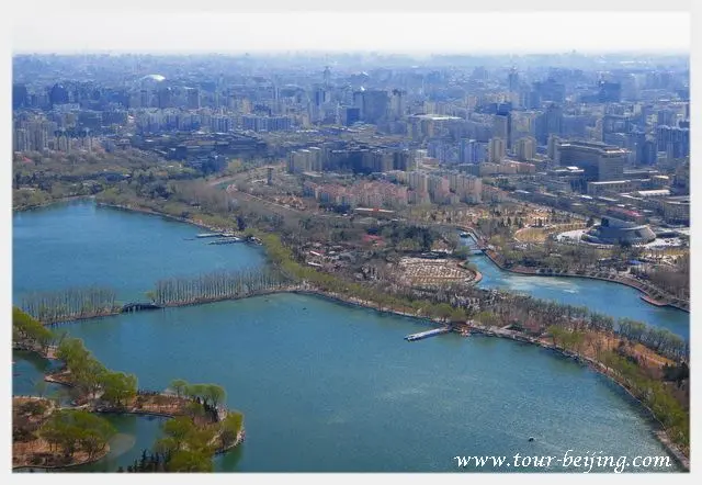 East of the CCTV Tower - Yuyuantan Lake