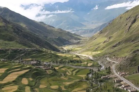 Catch a beautiful view of the valley