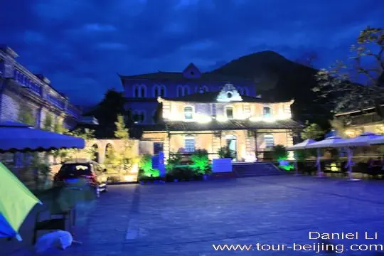 Chairman Mao once stayed in Moxi Catholic Church