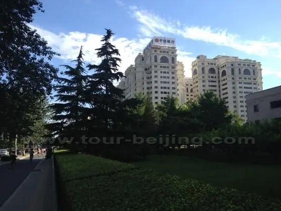China CITIC Bank, a modern European Style buidling.