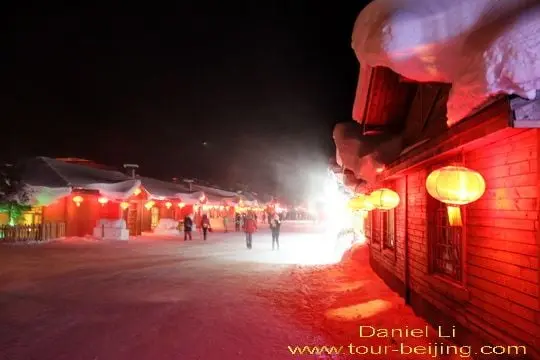 China Snow Town