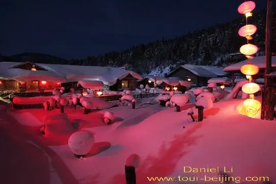 China Snow Town in Dongbei