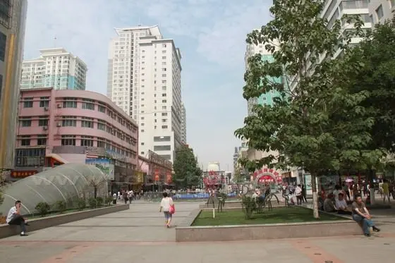 Close to the west end of Zhangye Road.