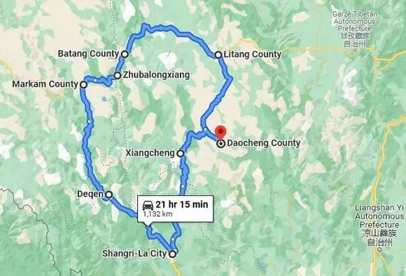 Drive from Litang to Batang (Tips, Photos & Map)