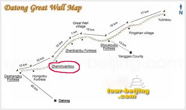 Datong Great Wall at Zhenchuankou (Tips, Photos & Map)