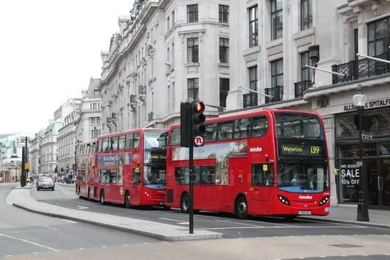 Double decker buses