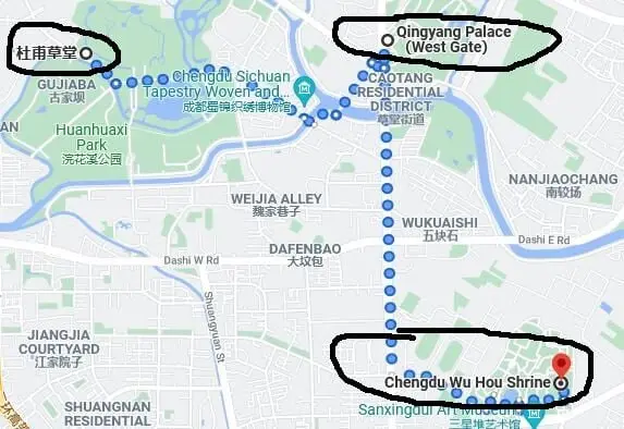 How to Visit Du Fu Thatched Cottage in Chengdu (Tips, Photos & Map)
