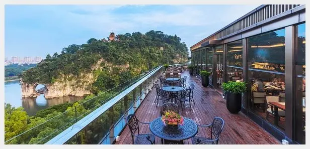 Viewed from the roof-top patio at Jolie Vue Boutique Hotel (Image Credit: http://www.jvbhotel.com)