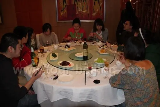 Enjoy the cold dishes