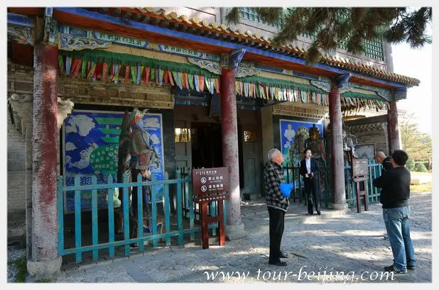 The entrance to Sakymuni Hall
