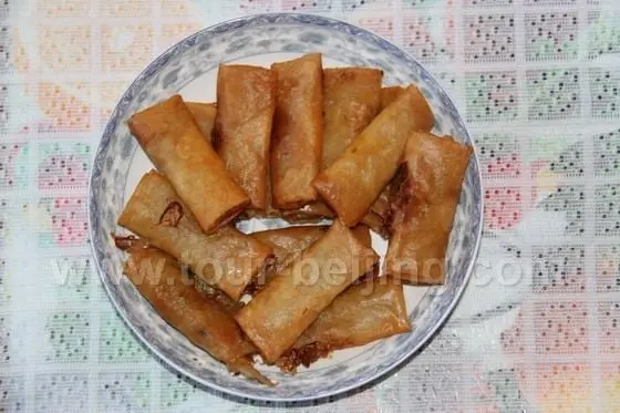 Fried Spring Rolls are also musts on our new year menu