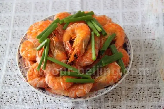Fried salted shrimps