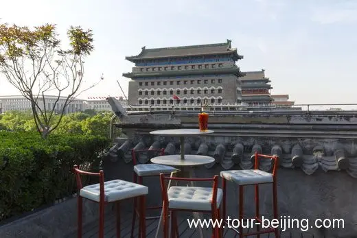 Beijing Restaurant with a View of Qianmen and Tiananmen Square