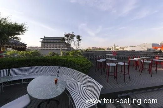 Beijing Restaurant with a View of Qianmen and Tiananmen Square