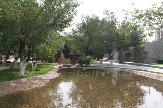 Gardens & Man-made Stream