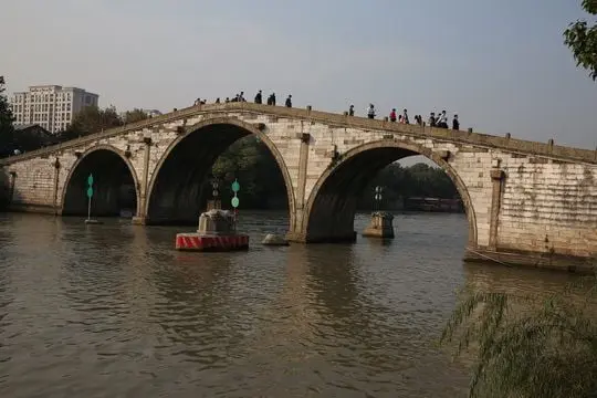 Gongchen Bridge over Grand Canal, Hangzhou