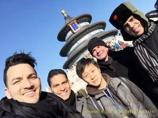 Selfie before Temple of Heaven