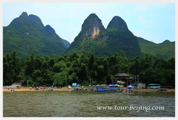 passing by Yangdi Town ( Village)