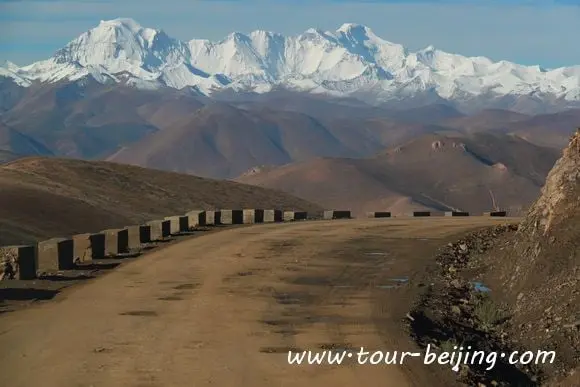 The magnificent view of Great Himalaya Range