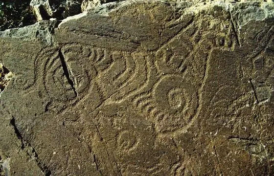 Helan Shan Rock Carving
