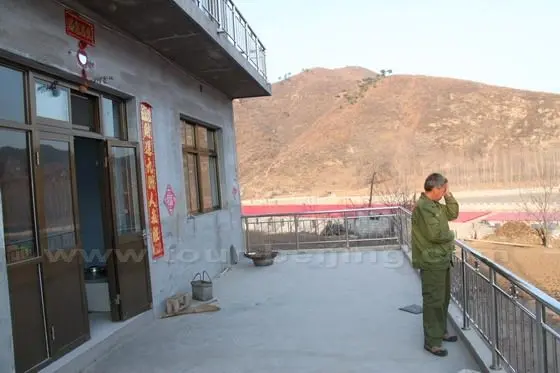 His house is a two-storey building