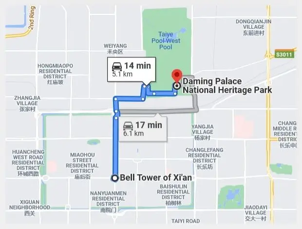 How to Visit Daming Palace National Heritage Park