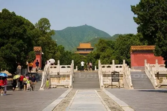 In the Dingling Mausoleum Compound