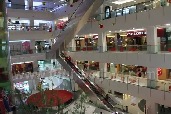 Inside the Mall