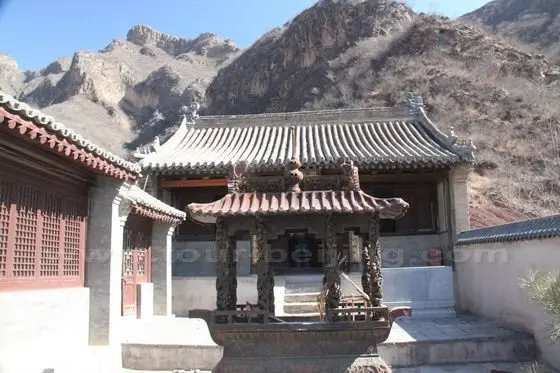 Inside the Marshal Guan Temple
