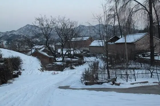Inside the village