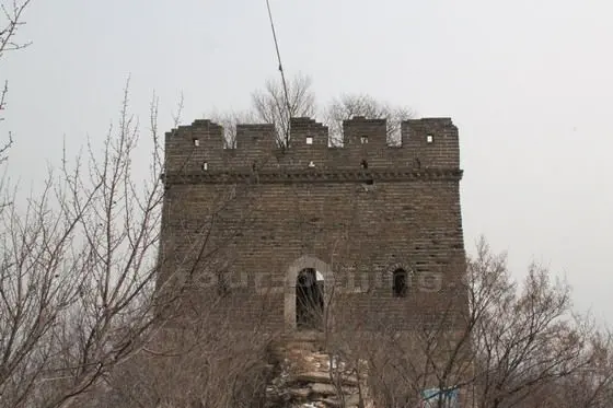 It has two stories with windows on four sides