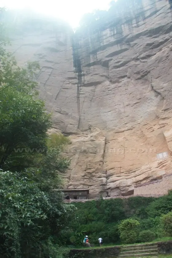 It was a little disppointed that that we didn't expect much water fall from the top.