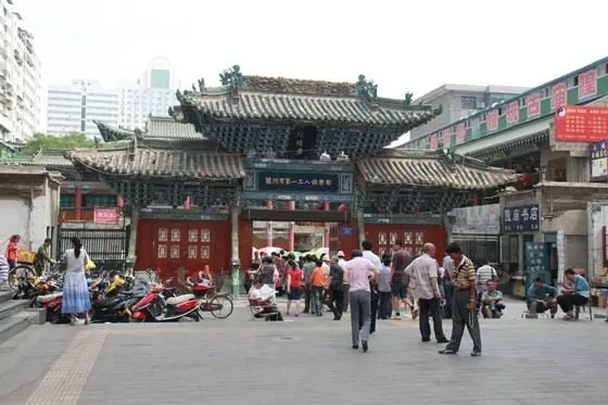 Its old and brilliant gateway strongly catches the eyes of each passerby