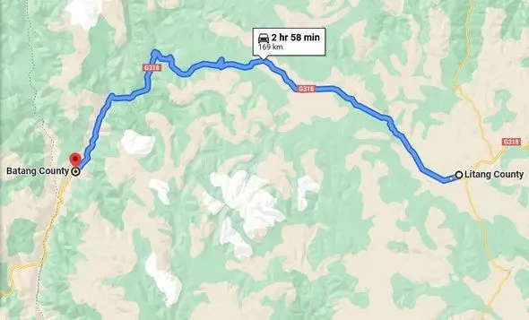 Drive from Litang to Batang (Tips, Photos & Map)