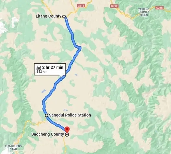 Drive from Litang to Daocheng (Tips, Photos & Map)