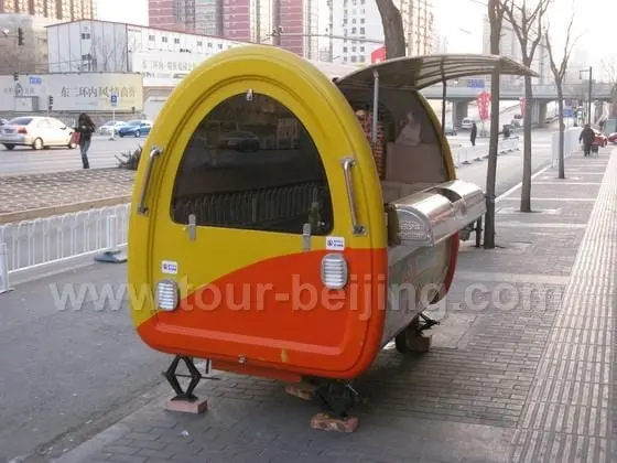 Little business for the breakfast vendor