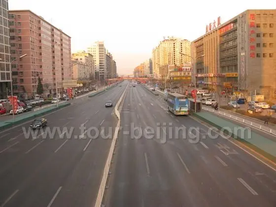 Little traffic on the street