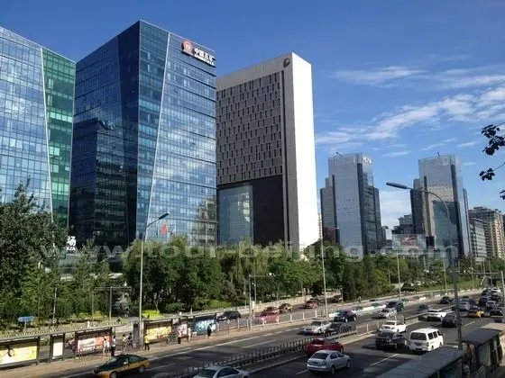 Minementals and more office buidlings on the east second ring road