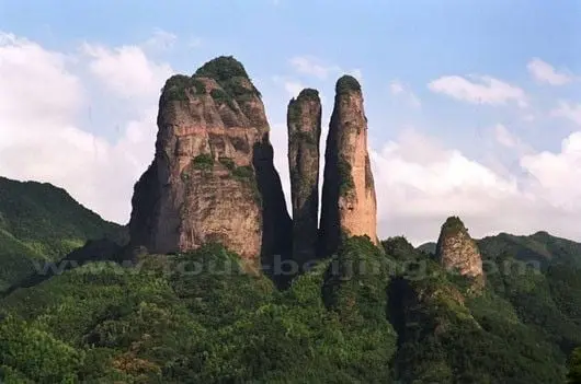 Mount Jianglangshan in Zhejiang Province