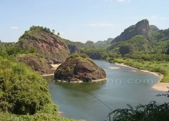 Mount Longhushan (cradle of Taoism) in Jiangxi Province