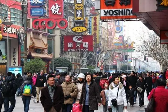 The Neon-Colored Nanjing Road (Tips, Photos & Map)