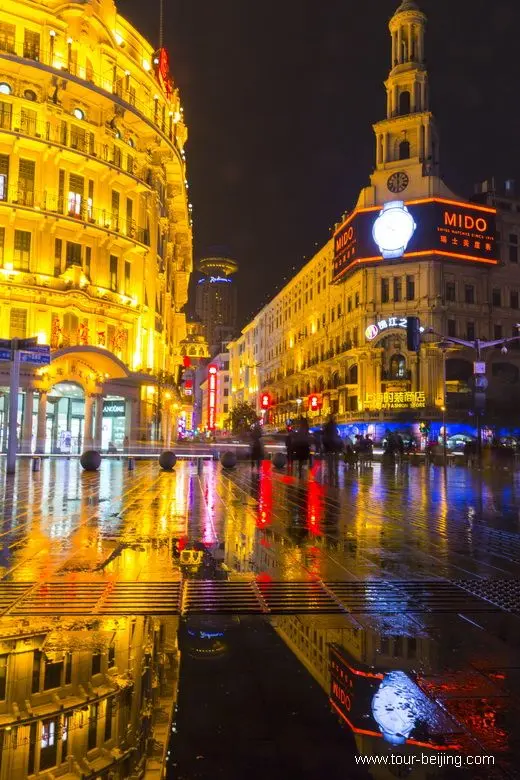 The Neon-Colored Nanjing Road (Tips, Photos & Map)