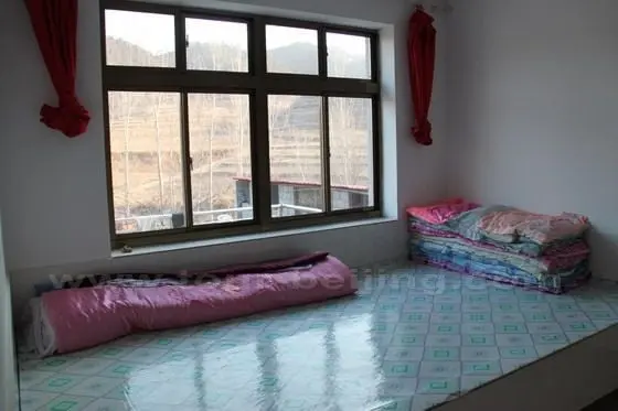 One of their bedrooms, clean and spacious.