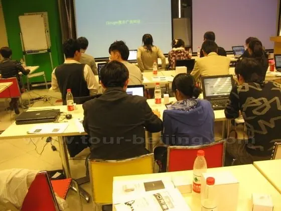 Our meeting room was arranged on the sixth floor