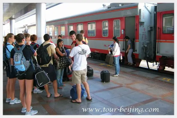 Take an overnight train to Hohhot