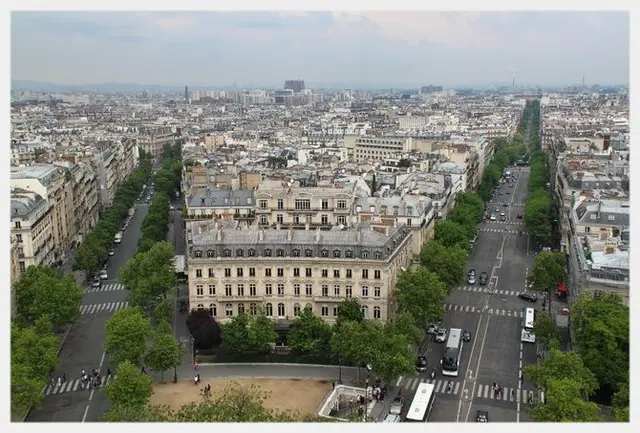 The well preserved old Paris City