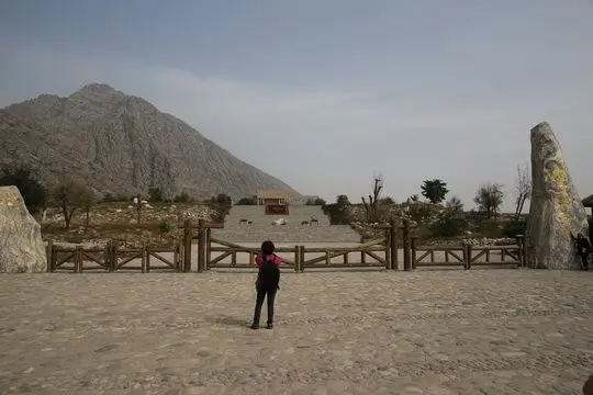The rock park is located on the east foot of Helan Shan