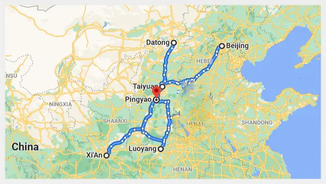 How to get to Pingyao by Bus (Tips, Photos & Map)