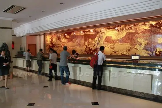 Reception Desk of JJ Sun Hotel